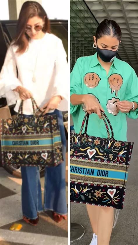 anushka sharma dior bag